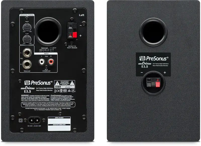 Presonus Eris E3.5 專業監聽喇叭 一對 主動式監聽喇叭 E3.5 002 Presonus Eris E3.5 專業監聽喇叭 一對 主動式監聽喇叭 E3.5 002